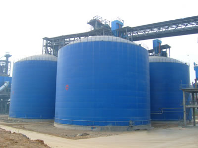 乐山水泥钢板库改造