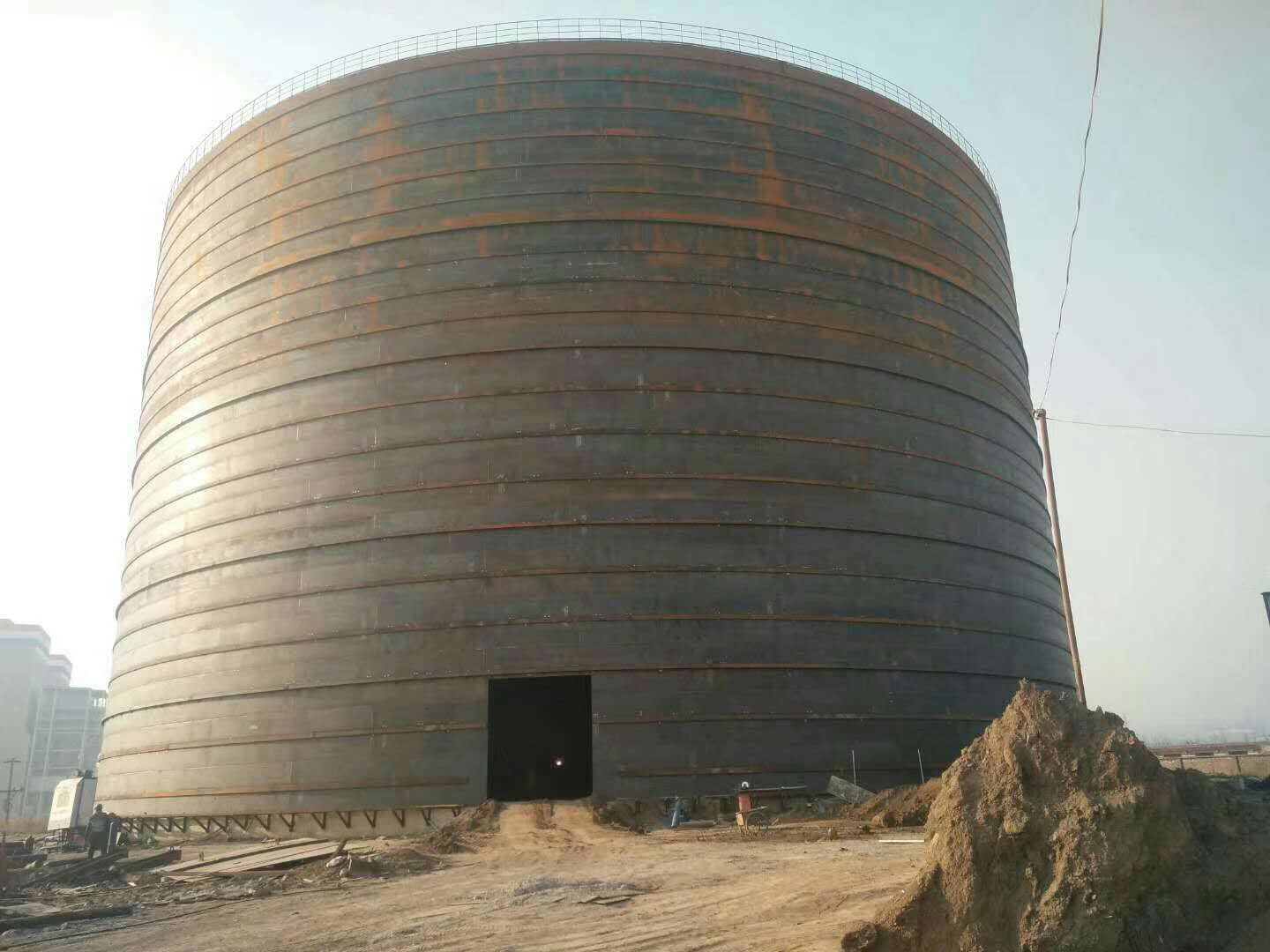 乐山承建大型钢板库的好处及原理